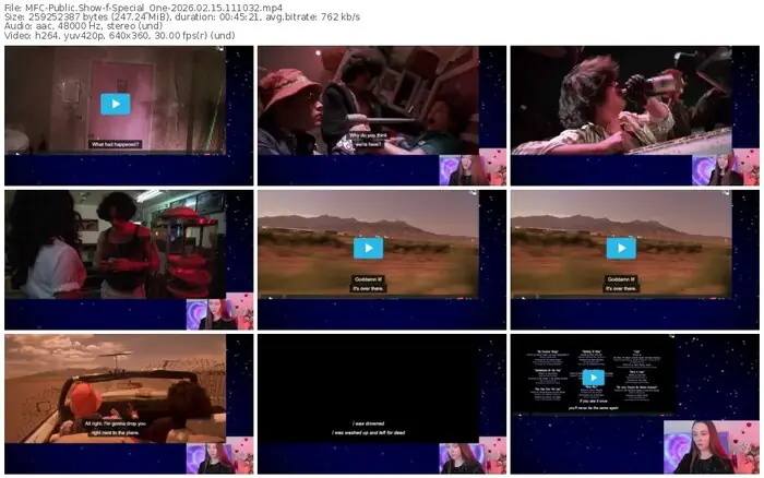 Special_One MyFreeCams cam show recording contact sheet