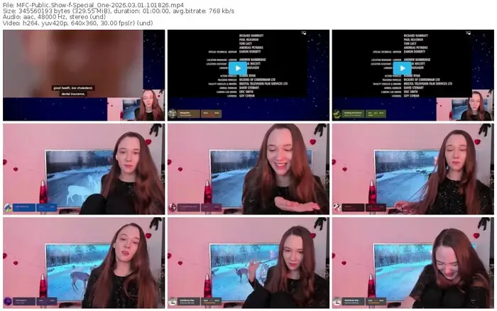 Special_One MyFreeCams cam show recording contact sheet